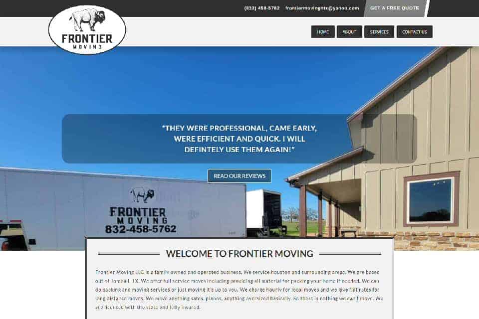 Frontier Moving by Monticello Estate